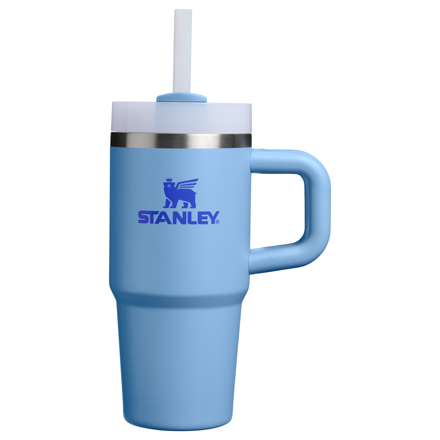Double-Wall Vacuum The Quencher H2.O Flowstate Tumbler D068Z - Double-Wall Vacuum Insulated Travel Tumbler with Straw - Blue Sky