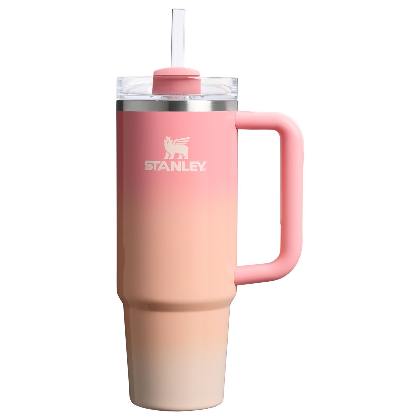 Splash-Resistant FlowState The Quencher H2.0 Flowstate Tumbler D051L - Double-Wall Vacuum Insulated Travel Tumbler with Straw Detail