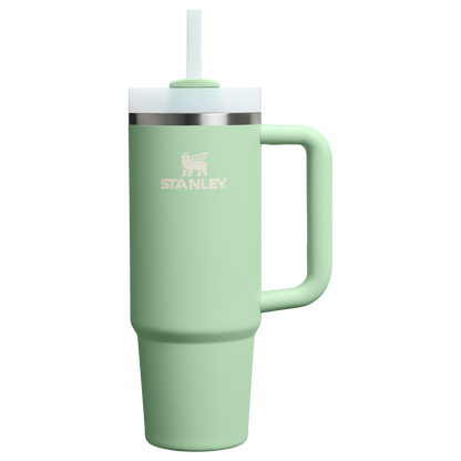 Splash-Resistant FlowState The Quencher H2.0 Flowstate Tumbler D051L - Double-Wall Vacuum Insulated Travel Tumbler with Straw Detail