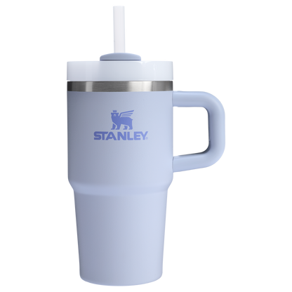 Splash-Resistant FlowState The Quencher H2.O Flowstate Tumbler | Stanley Create D274S - Double-Wall Vacuum Insulated Travel Tumbler with Straw Detail