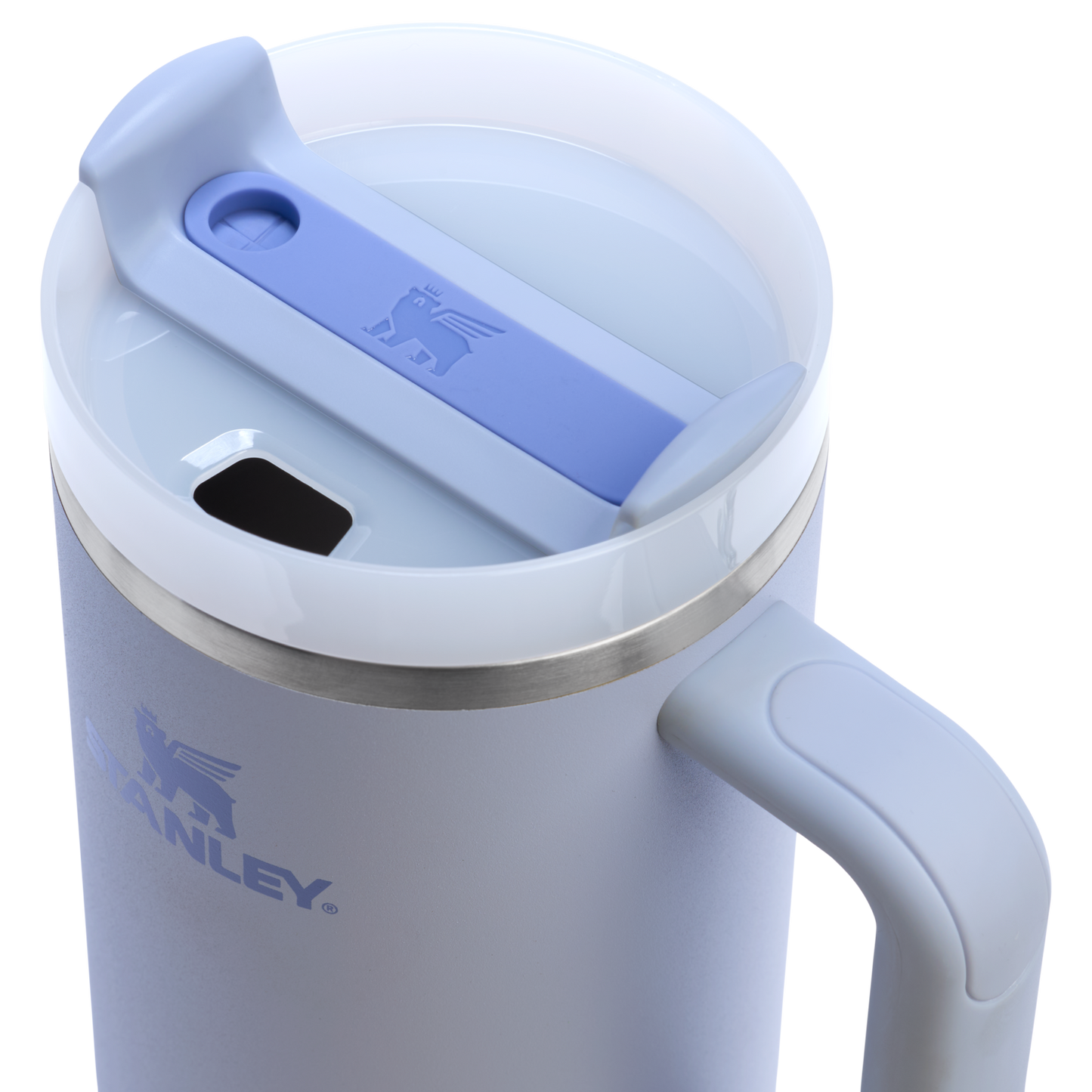 Double-Wall Vacuum The Quencher H2.0 Flowstate Tumbler  | Stanley Create D332L - Double-Wall Vacuum Insulated Travel Tumbler with Straw Detail