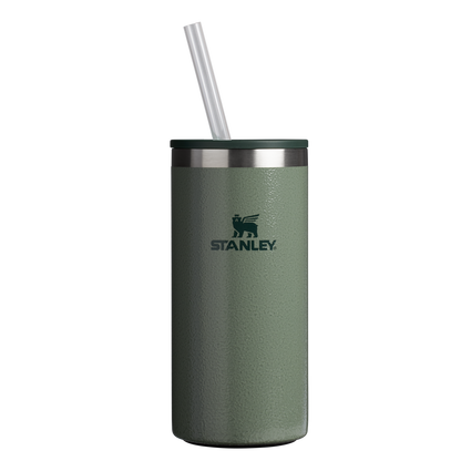 Heavy-Duty Tote The Everyday Tall Can Cooler Cup D117J - Julienne Series Portable Picnic Chiller Tote - Hammertone Green