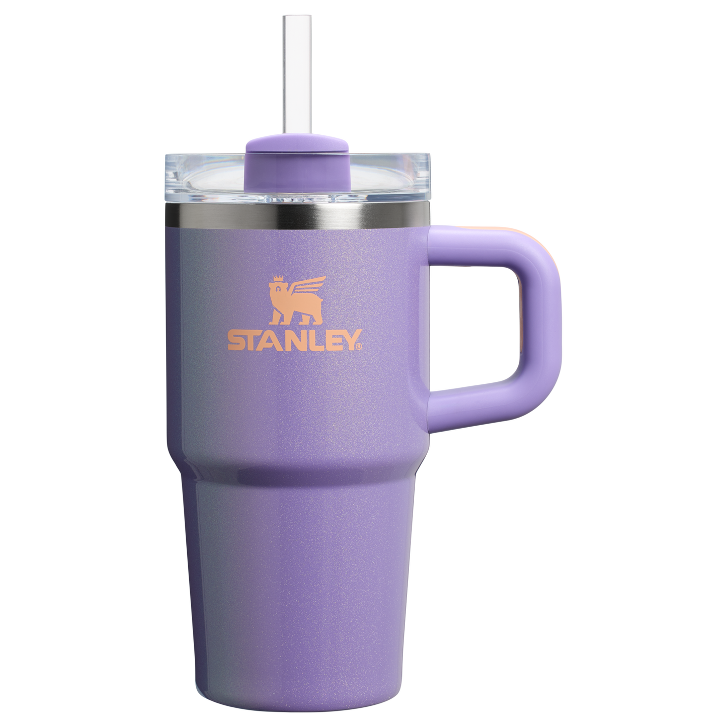 Splash-Resistant FlowState The Quencher H2.O Flowstate Tumbler | Stanley Create D274S - Double-Wall Vacuum Insulated Travel Tumbler with Straw Detail