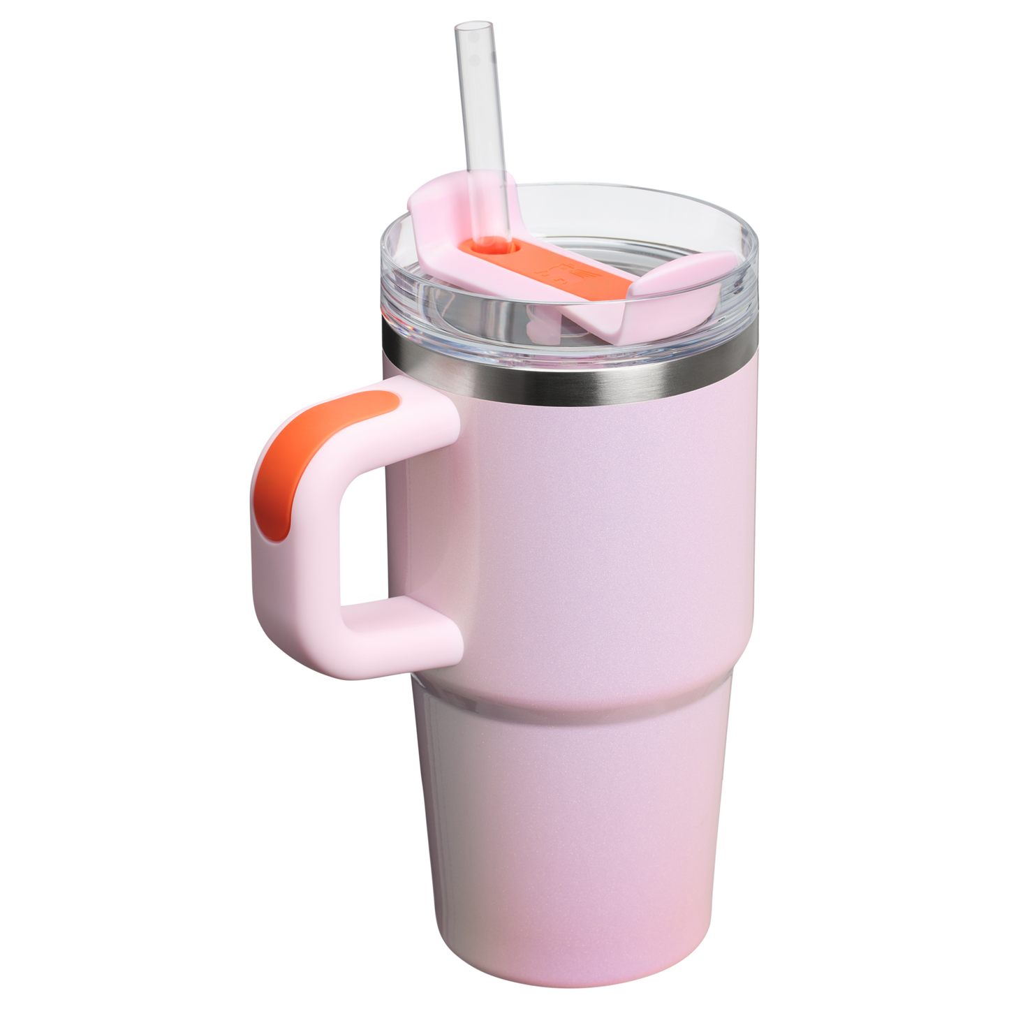 Splash-Resistant FlowState The Quencher H2.O Flowstate Tumbler | Stanley Create D274S - Double-Wall Vacuum Insulated Travel Tumbler with Straw Detail