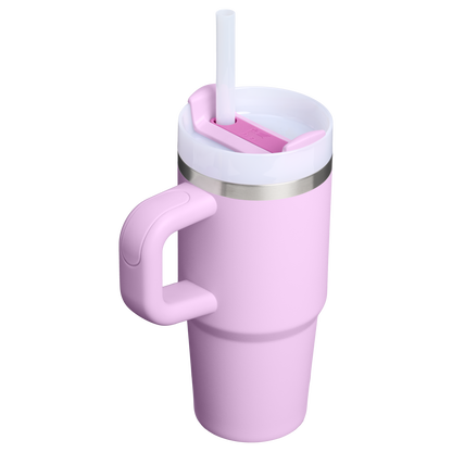 Double-Wall Vacuum The Quencher H2.O Flowstate Tumbler D068Z - Double-Wall Vacuum Insulated Travel Tumbler with Straw Detail