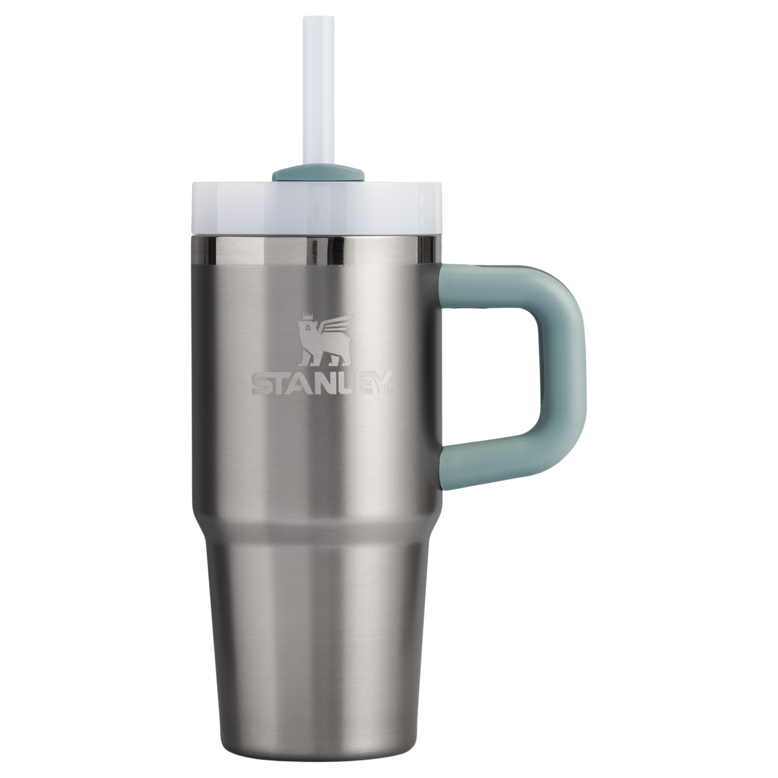 Double-Wall Vacuum The Quencher H2.O Flowstate Tumbler D068Z - Double-Wall Vacuum Insulated Travel Tumbler with Straw Detail
