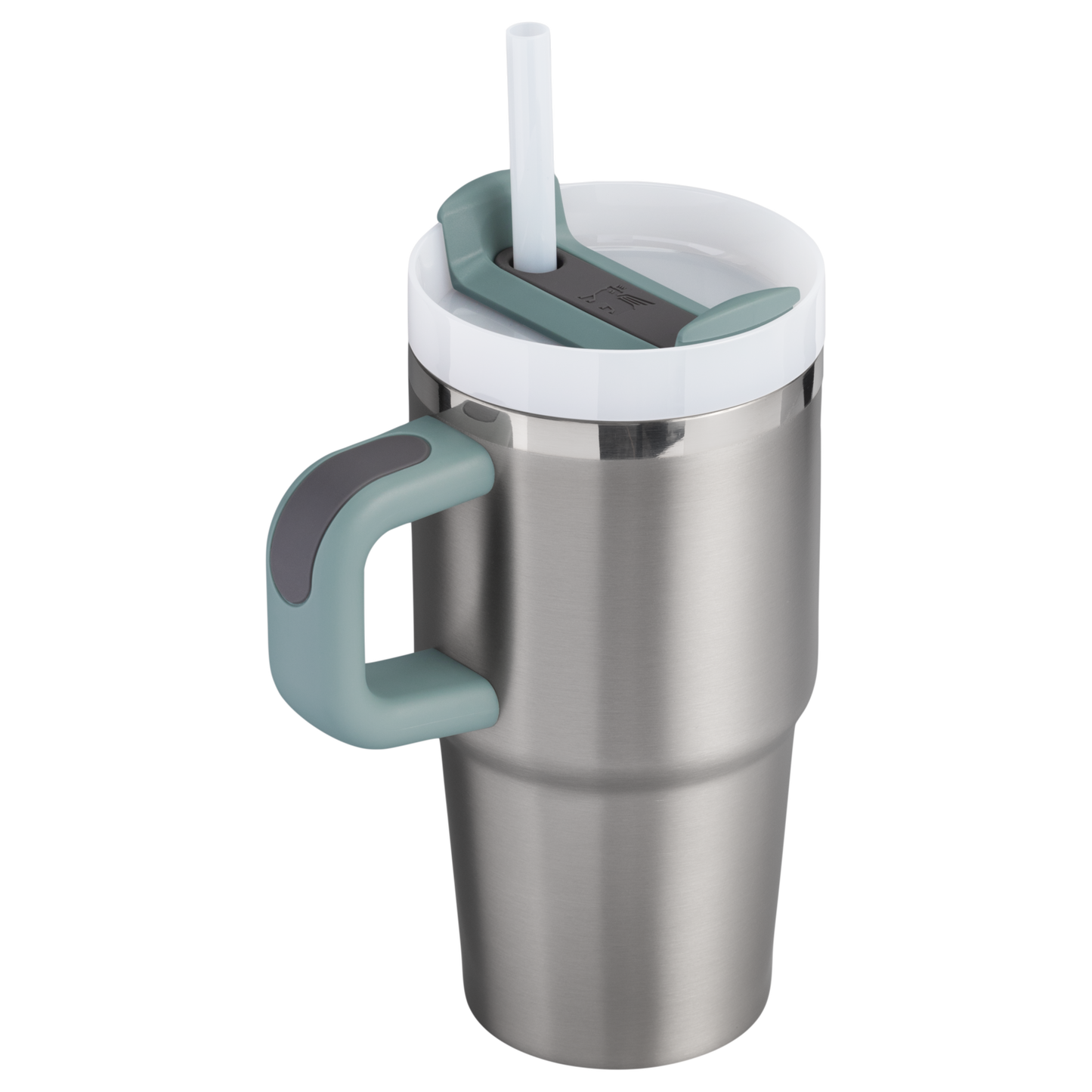 Splash-Resistant FlowState The Quencher H2.O Flowstate Tumbler | Stanley Create D274S - Double-Wall Vacuum Insulated Travel Tumbler with Straw Detail