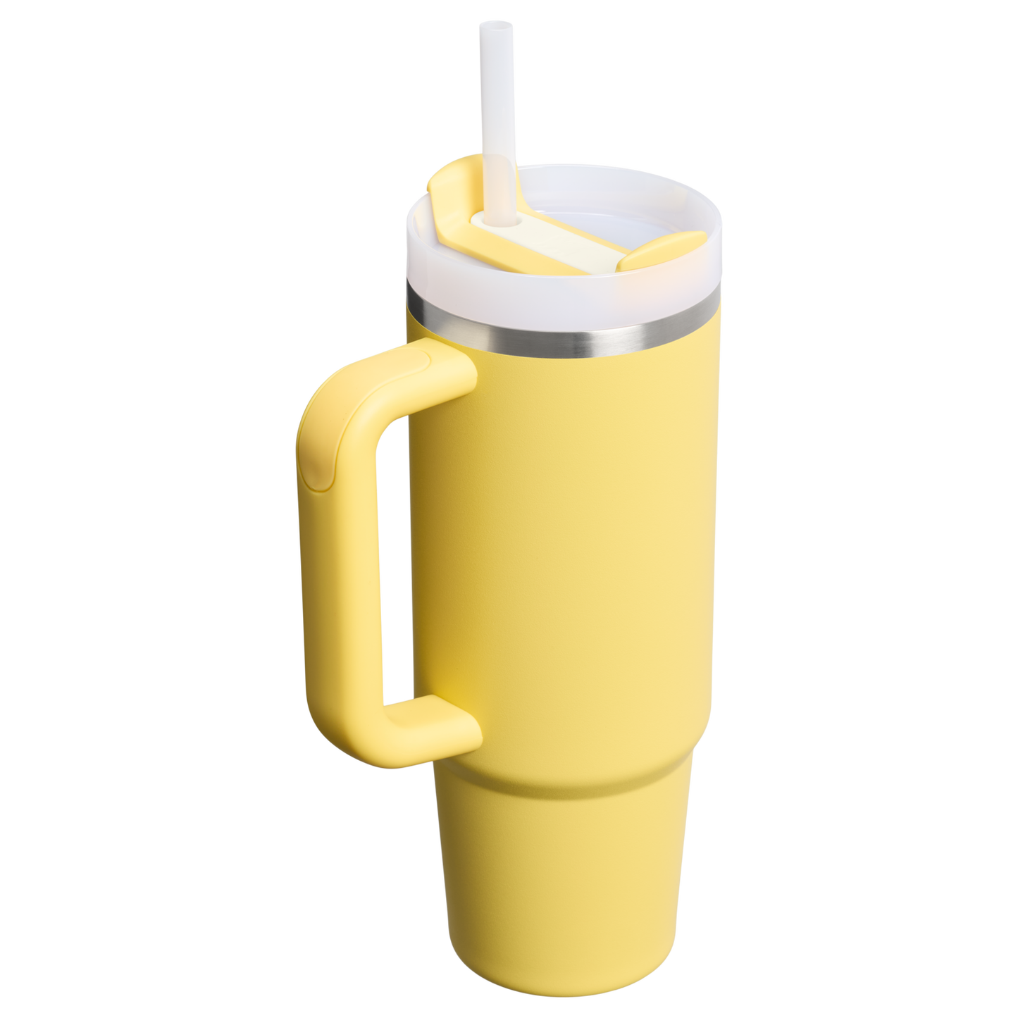 Splash-Resistant FlowState The Quencher H2.0 Flowstate Tumbler D051L - Double-Wall Vacuum Insulated Travel Tumbler with Straw Detail