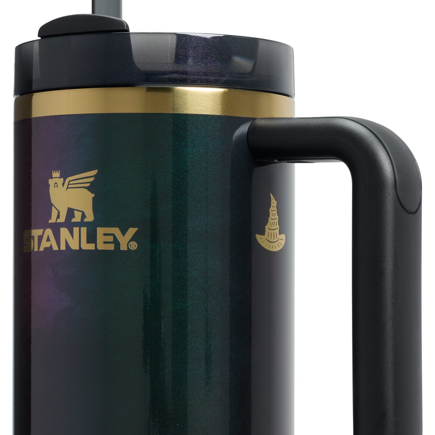 Double-Wall Vacuum The Wicked for Good Quencher H2.0 Flowstate Tumbler D246P - 40oz Large Capacity Car-Cup Friendly Quencher Detail
