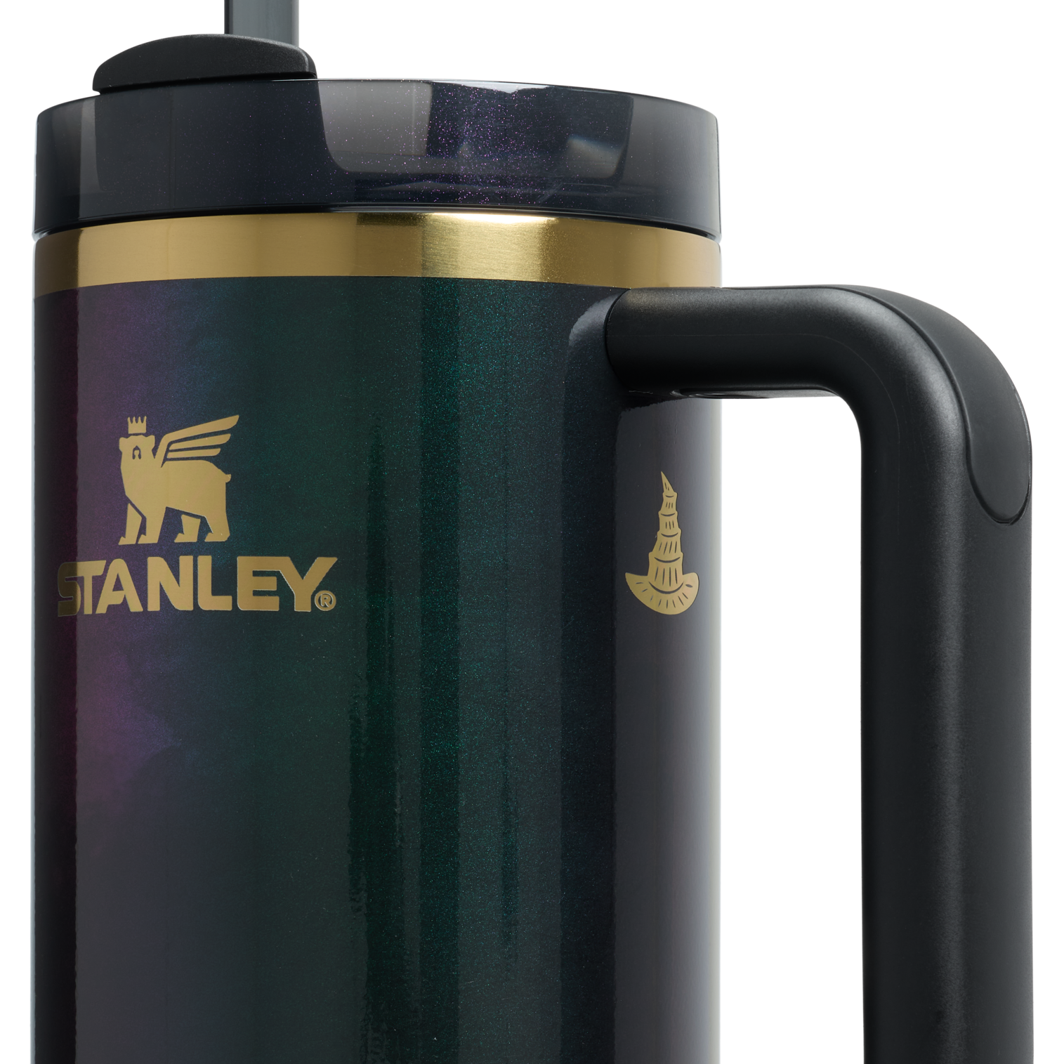 Double-Wall Vacuum The Wicked for Good Quencher H2.0 Flowstate Tumbler D246P - 40oz Large Capacity Car-Cup Friendly Quencher Detail