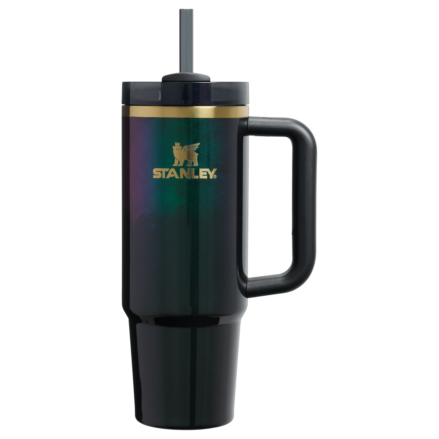 Double-Wall Vacuum The Wicked for Good Quencher H2.0 Flowstate Tumbler D246P - 40oz Large Capacity Car-Cup Friendly Quencher - Elphaba For Good