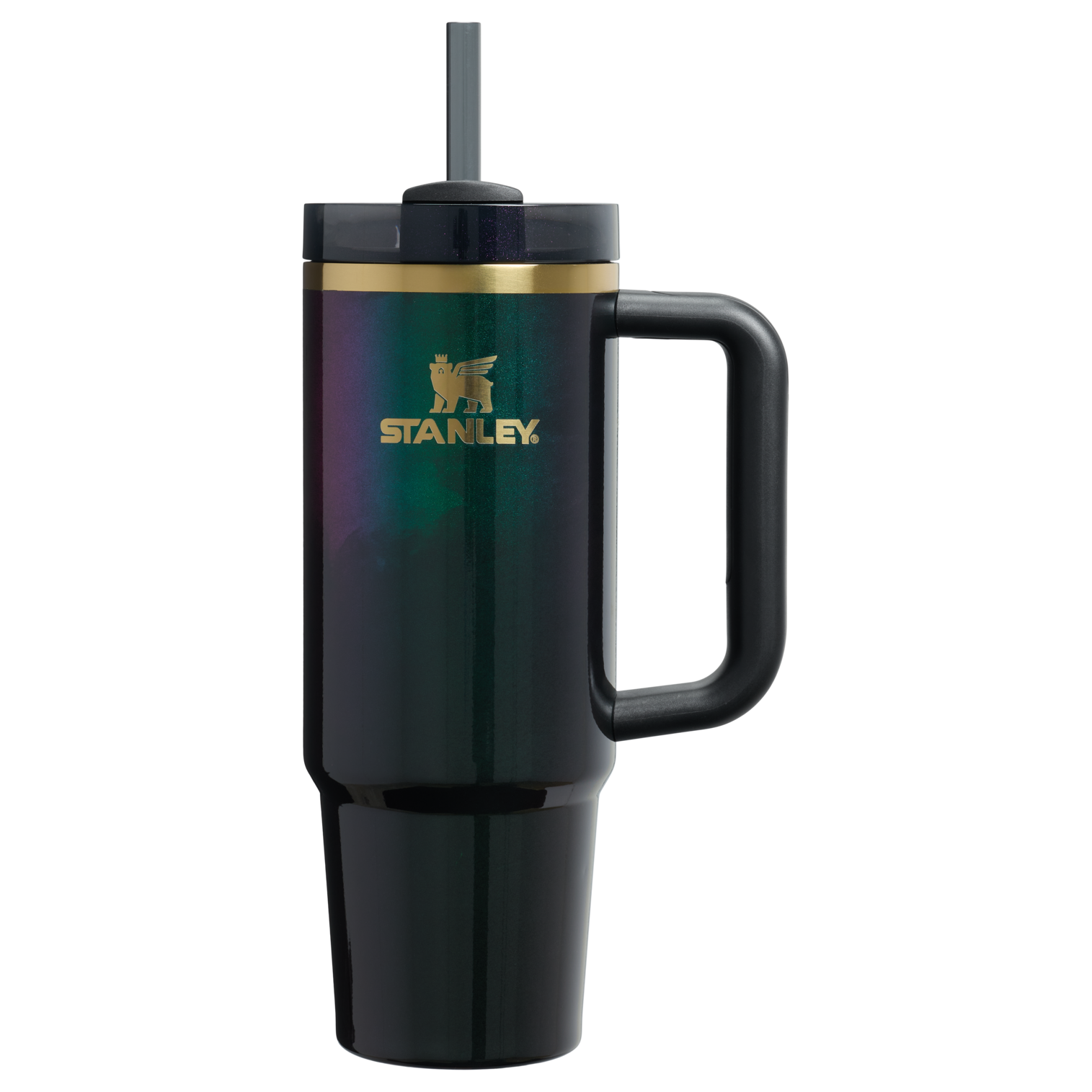 Double-Wall Vacuum The Wicked for Good Quencher H2.0 Flowstate Tumbler D246P - 40oz Large Capacity Car-Cup Friendly Quencher - Elphaba For Good