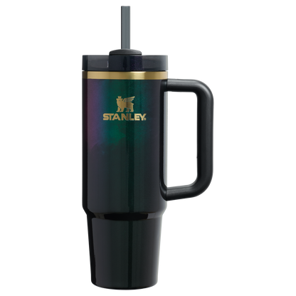 Double-Wall Vacuum The Wicked for Good Quencher H2.0 Flowstate Tumbler D246P - 40oz Large Capacity Car-Cup Friendly Quencher - Elphaba For Good