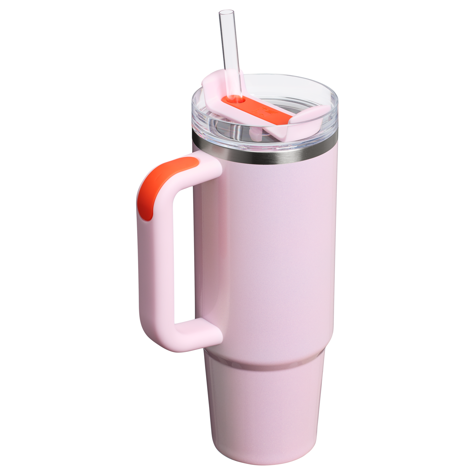 Splash-Resistant FlowState The Quencher H2.0 Flowstate Tumbler D051L - Double-Wall Vacuum Insulated Travel Tumbler with Straw Detail