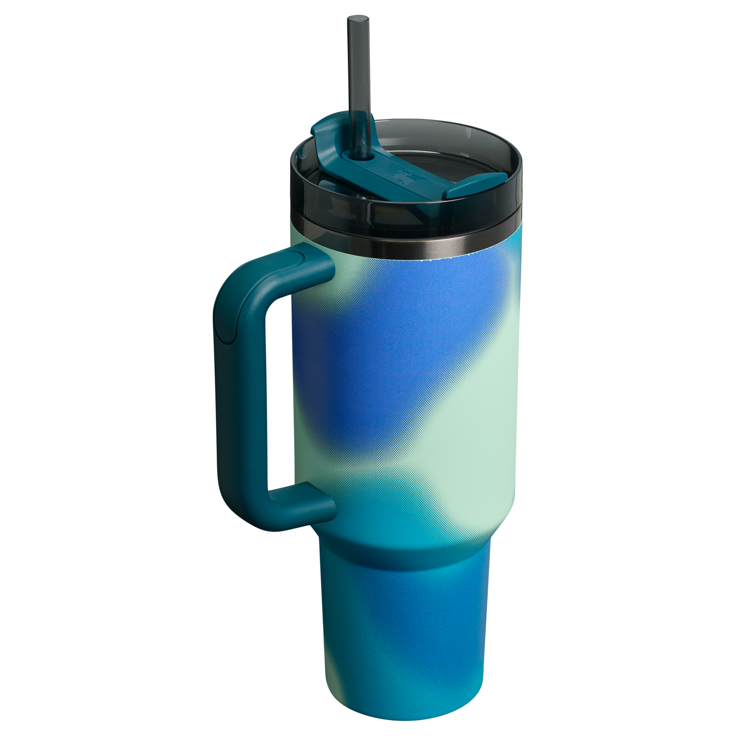 Large Capacity The Quencher H2.0 Flowstate Tumbler D050X - Double-Wall Vacuum Insulated Travel Tumbler with Straw Detail