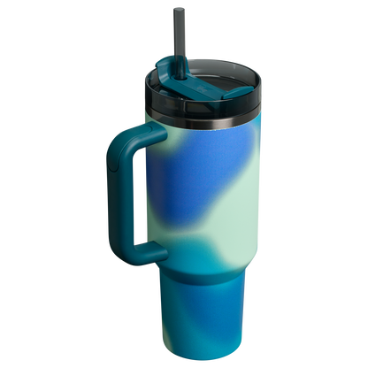 Large Capacity The Quencher H2.0 Flowstate Tumbler D050X - Double-Wall Vacuum Insulated Travel Tumbler with Straw Detail