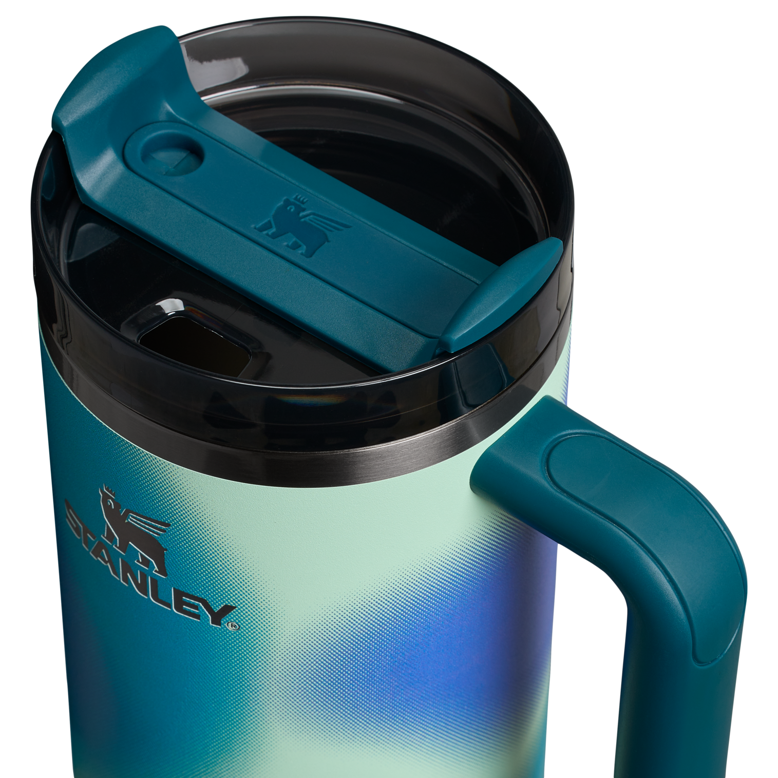 Large Capacity The Quencher H2.0 Flowstate Tumbler D050X - Double-Wall Vacuum Insulated Travel Tumbler with Straw Detail