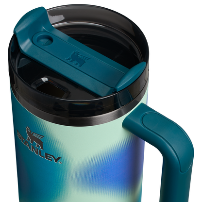 Large Capacity The Quencher H2.0 Flowstate Tumbler D050X - Double-Wall Vacuum Insulated Travel Tumbler with Straw Detail