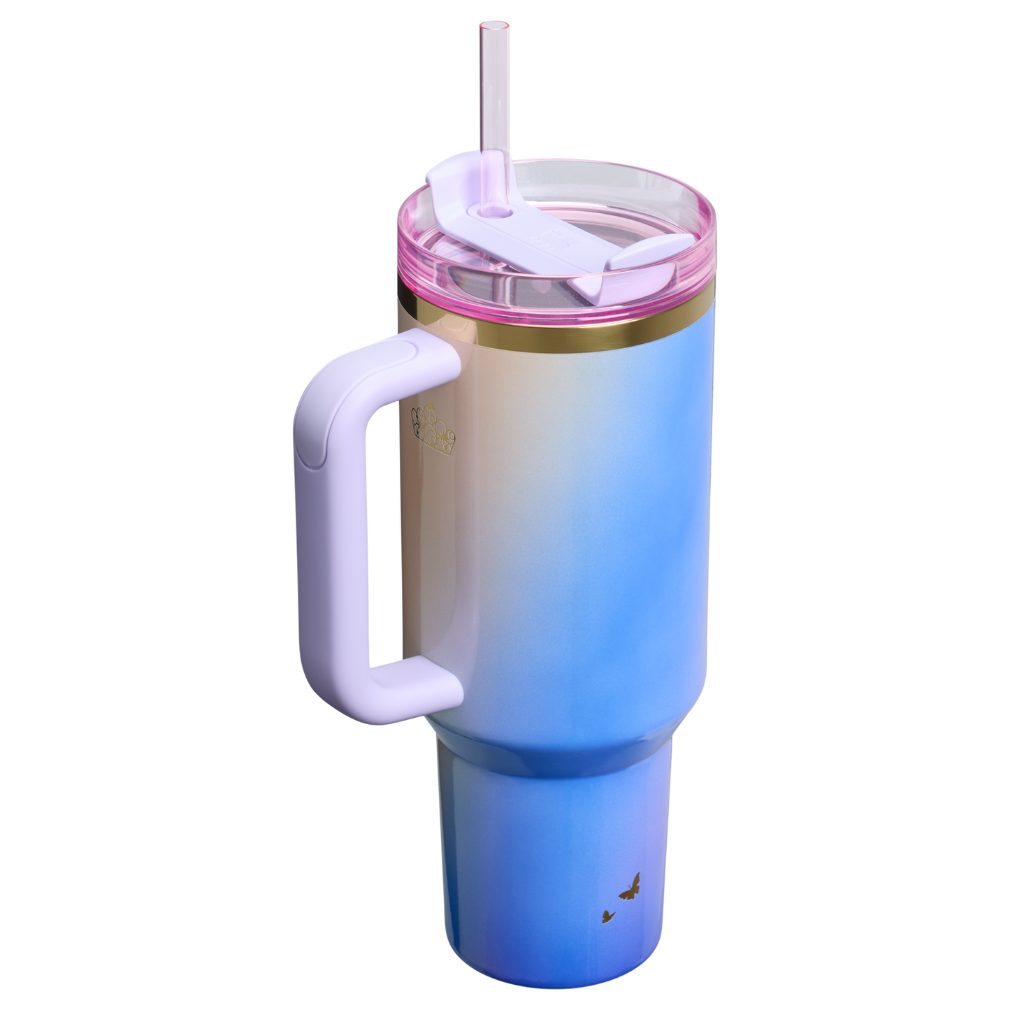 Double-Wall Vacuum The Wicked for Good Quencher H2.0 Flowstate Tumbler D245R - Premium Stainless Steel Straw Cup for All-Day Hydration Detail