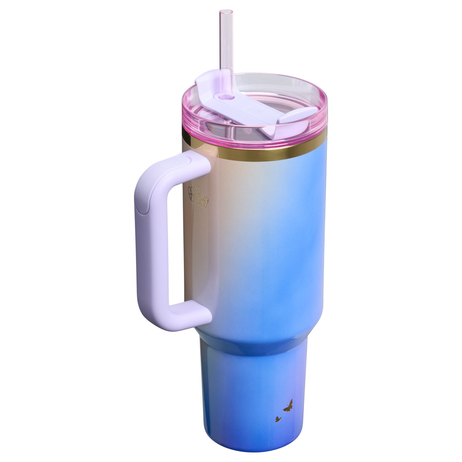 Double-Wall Vacuum The Wicked for Good Quencher H2.0 Flowstate Tumbler D245R - Premium Stainless Steel Straw Cup for All-Day Hydration Detail