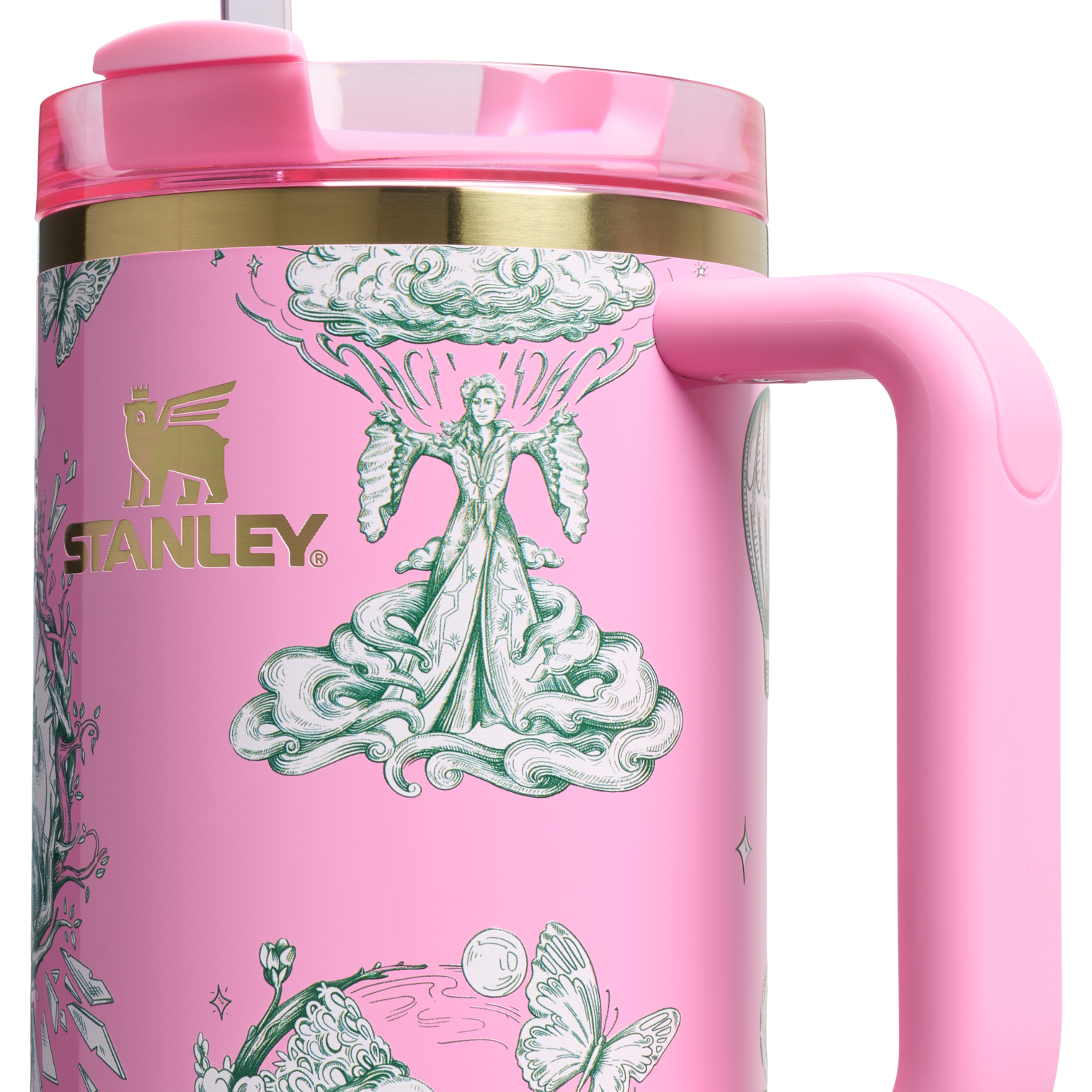 Double-Wall Vacuum The Wicked for Good Quencher H2.0 Flowstate Tumbler D245R - Premium Stainless Steel Straw Cup for All-Day Hydration Detail