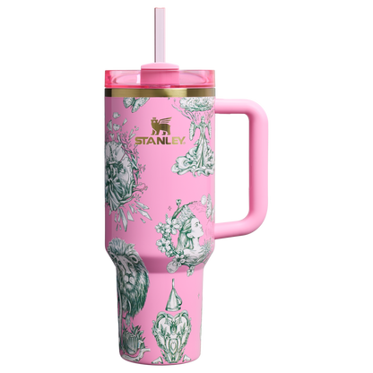 Double-Wall Vacuum The Wicked for Good Quencher H2.0 Flowstate Tumbler D245R - Premium Stainless Steel Straw Cup for All-Day Hydration - Ozian Reprise