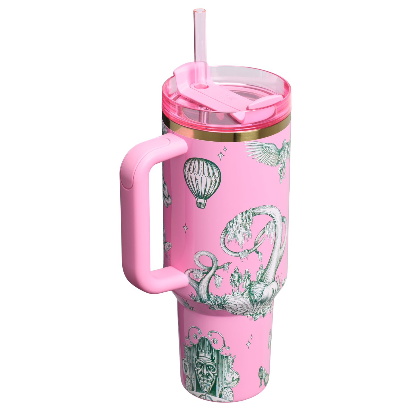 Double-Wall Vacuum The Wicked for Good Quencher H2.0 Flowstate Tumbler D245R - Premium Stainless Steel Straw Cup for All-Day Hydration Detail