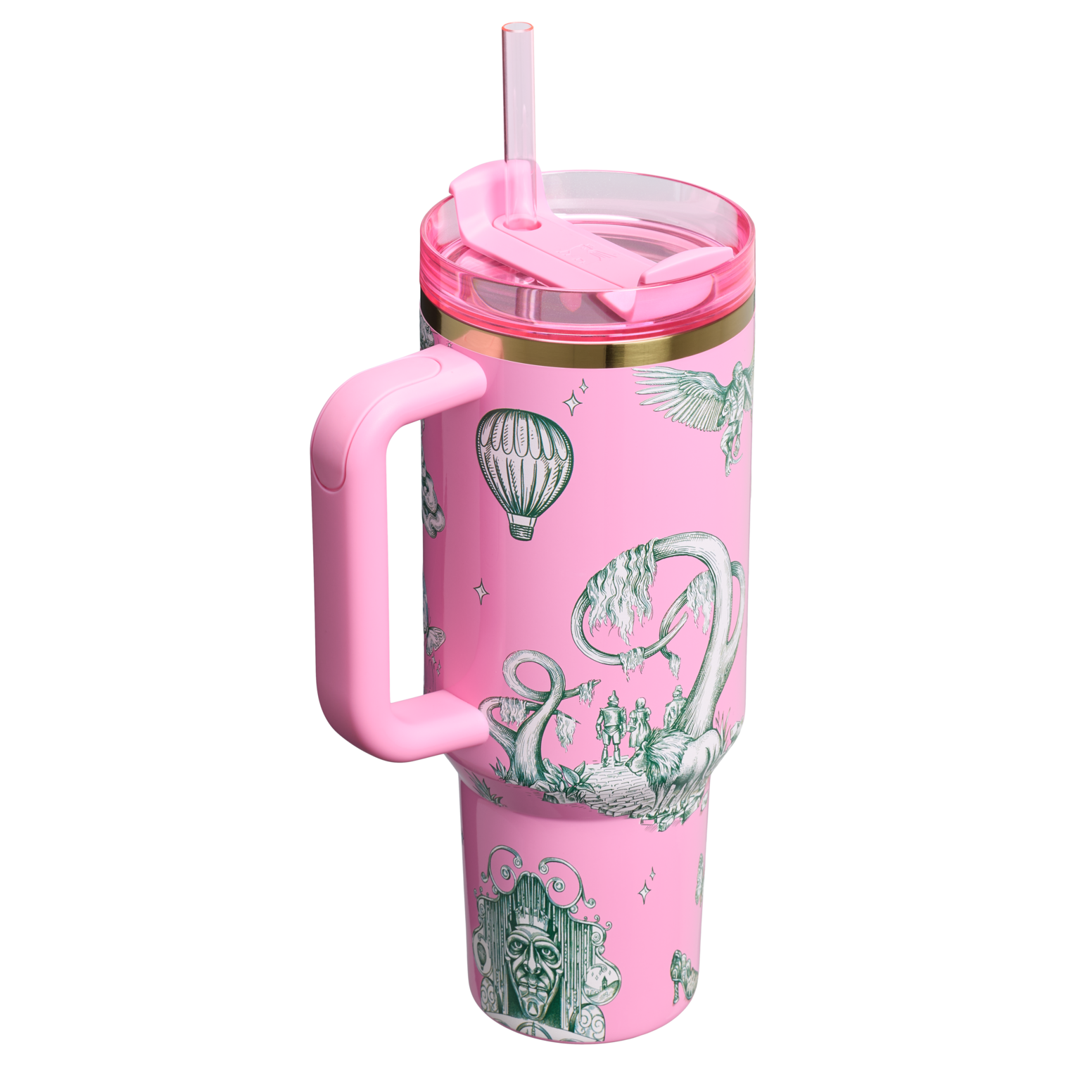 Double-Wall Vacuum The Wicked for Good Quencher H2.0 Flowstate Tumbler D245R - Premium Stainless Steel Straw Cup for All-Day Hydration Detail