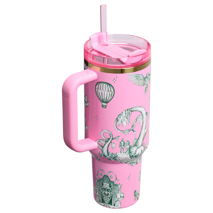 Double-Wall Vacuum The Wicked for Good Quencher H2.0 Flowstate Tumbler D245R - Premium Stainless Steel Straw Cup for All-Day Hydration Detail