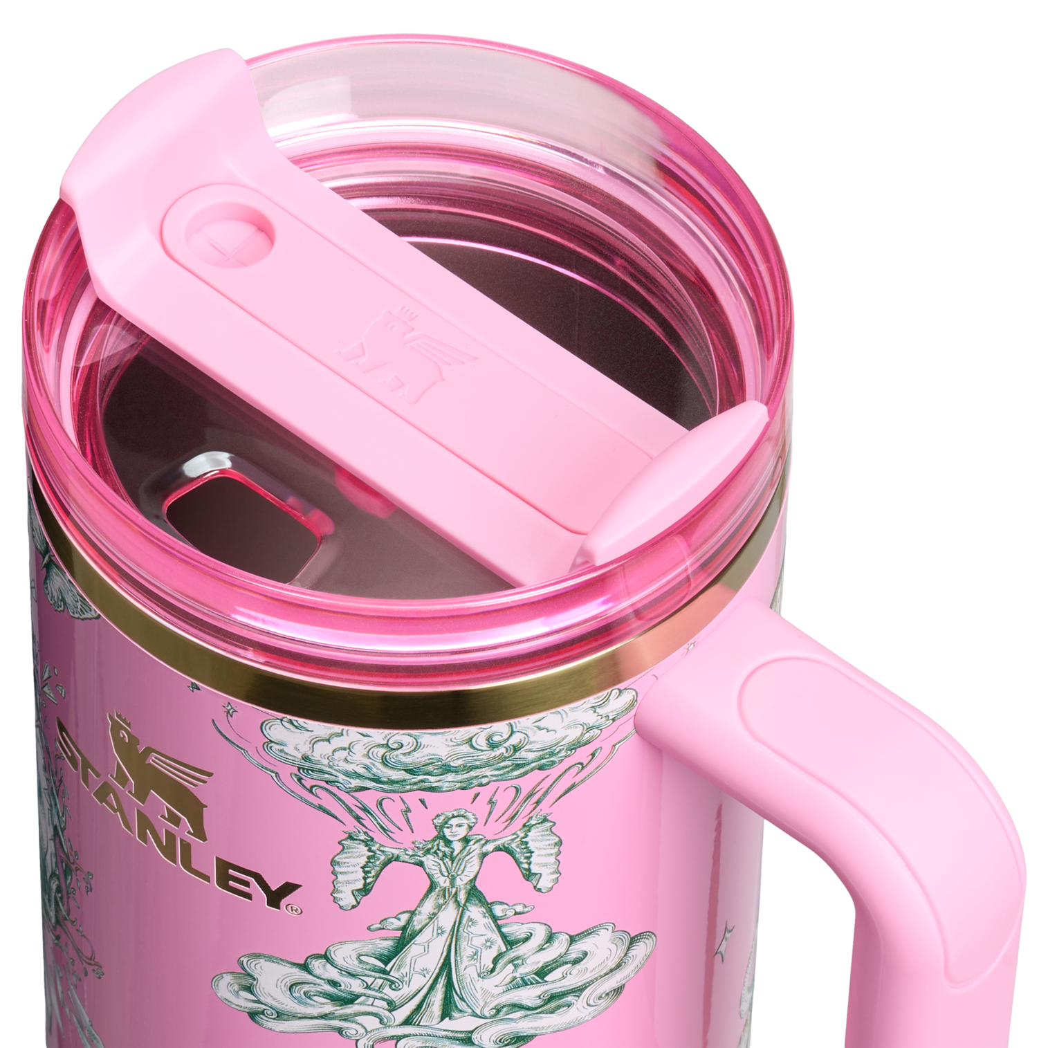 Double-Wall Vacuum The Wicked for Good Quencher H2.0 Flowstate Tumbler D245R - Premium Stainless Steel Straw Cup for All-Day Hydration Detail