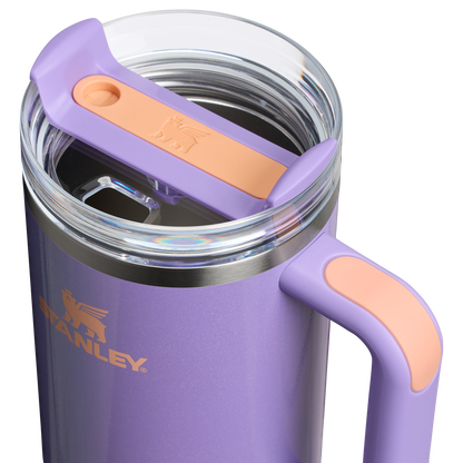 Large Capacity The Quencher H2.0 Flowstate Tumbler D050X - Double-Wall Vacuum Insulated Travel Tumbler with Straw Detail