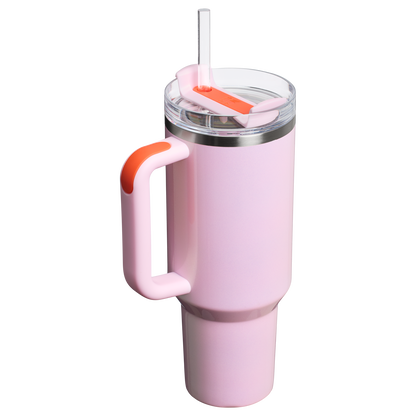 Large Capacity The Quencher H2.0 Flowstate Tumbler D050X - Double-Wall Vacuum Insulated Travel Tumbler with Straw Detail
