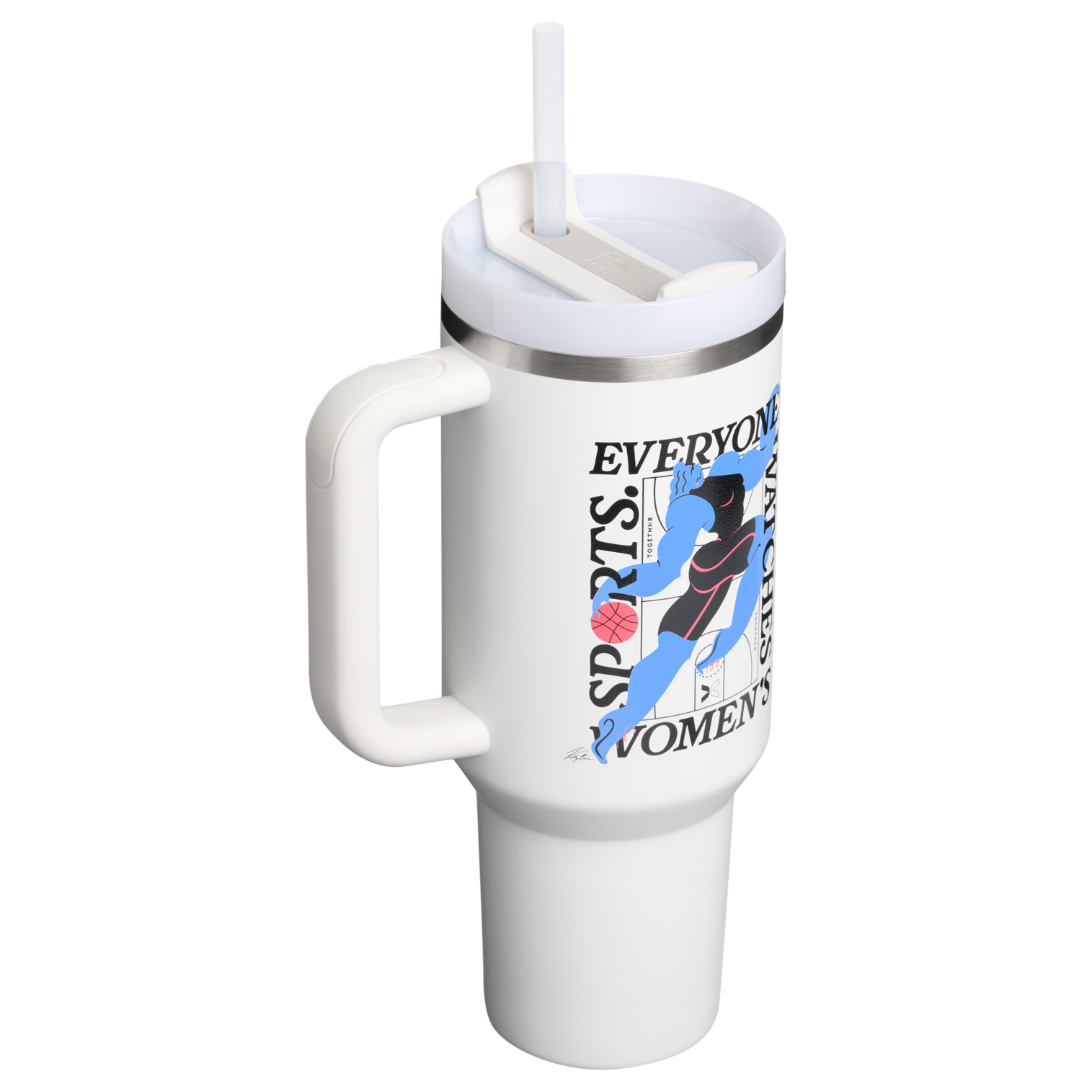 Large Capacity The Quencher H2.0 Flowstate Tumbler D340Y - FlowState 3-Position Lid Insulated Travel Mug Detail