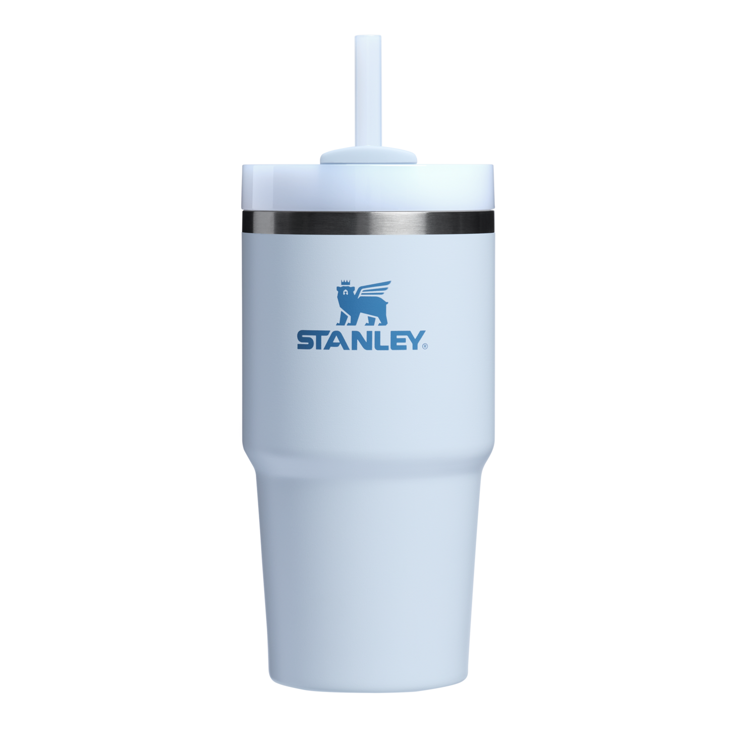 Double-Wall Vacuum The Quencher H2.0 Flowstate Tumbler D030T - Double-Wall Vacuum Insulated Travel Tumbler with Straw - Glacier