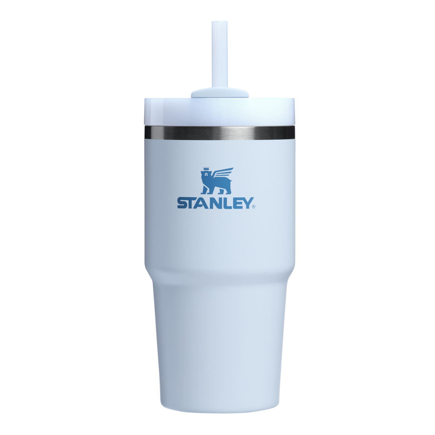Double-Wall Vacuum The Quencher H2.0 Flowstate Tumbler D030T - Double-Wall Vacuum Insulated Travel Tumbler with Straw - Glacier