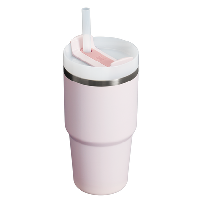 Double-Wall Vacuum The Quencher H2.0 Flowstate Tumbler D030T - Double-Wall Vacuum Insulated Travel Tumbler with Straw Detail