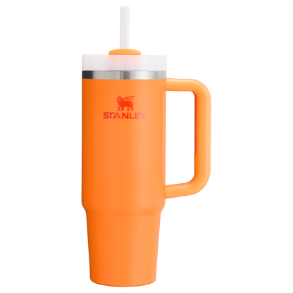 Splash-Resistant FlowState The Quencher H2.0 Flowstate Tumbler D051L - Double-Wall Vacuum Insulated Travel Tumbler with Straw Detail