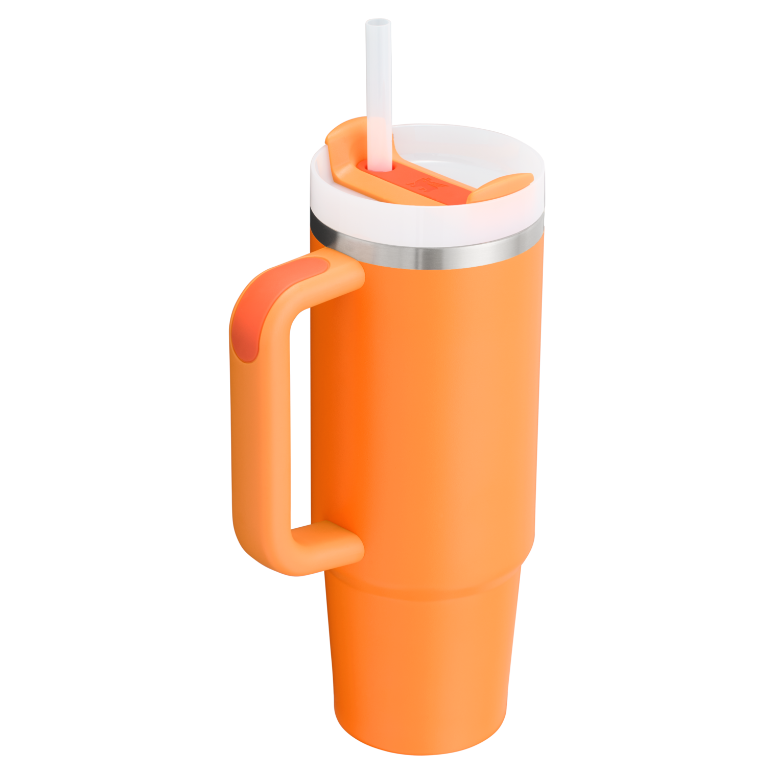 Splash-Resistant FlowState The Quencher H2.0 Flowstate Tumbler D051L - Double-Wall Vacuum Insulated Travel Tumbler with Straw Detail
