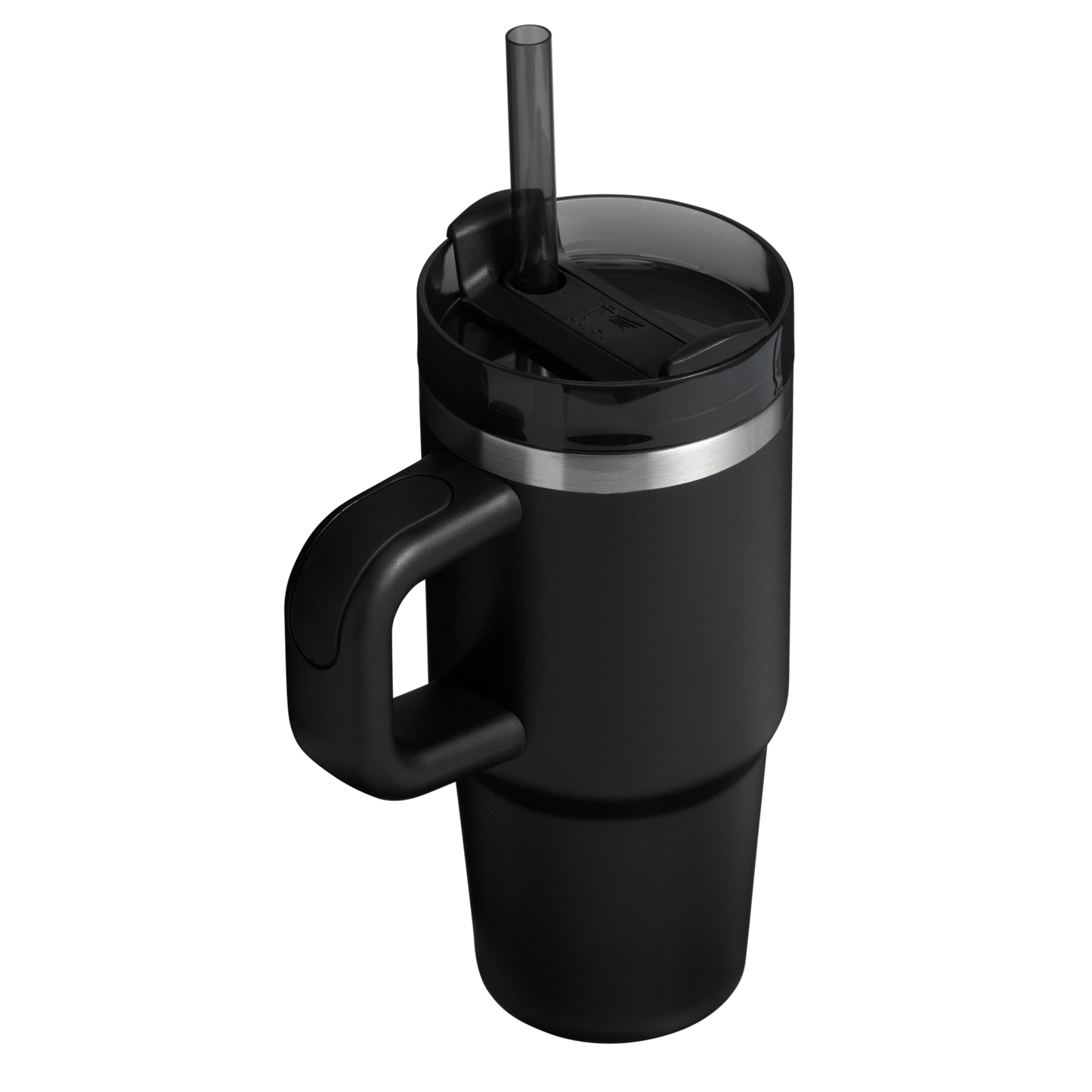 Splash-Resistant FlowState The Quencher H2.O Flowstate Tumbler | Stanley Create D274S - Double-Wall Vacuum Insulated Travel Tumbler with Straw Detail