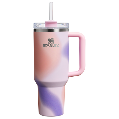 Large Capacity The Quencher H2.0 Flowstate Tumbler D050X - Double-Wall Vacuum Insulated Travel Tumbler with Straw Detail