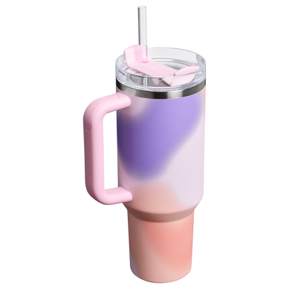 Large Capacity The Quencher H2.0 Flowstate Tumbler D050X - Double-Wall Vacuum Insulated Travel Tumbler with Straw Detail