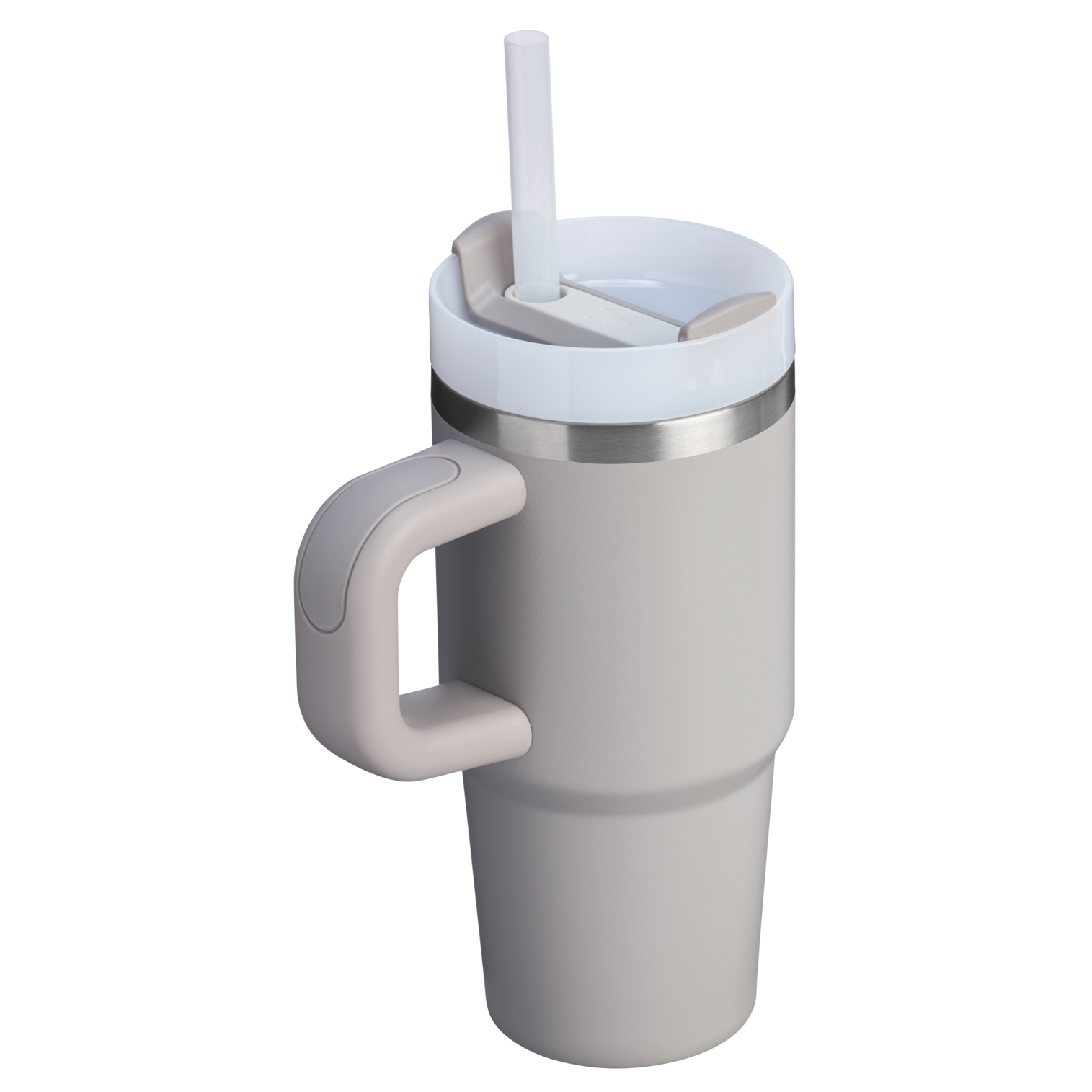 Double-Wall Vacuum The Quencher H2.O Flowstate Tumbler D068Z - Double-Wall Vacuum Insulated Travel Tumbler with Straw Detail