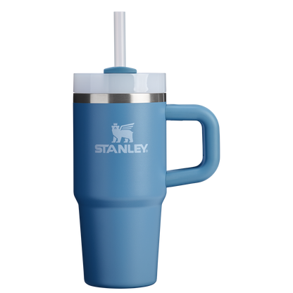 Double-Wall Vacuum The Quencher H2.O Flowstate Tumbler D068Z - Double-Wall Vacuum Insulated Travel Tumbler with Straw Detail