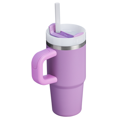 Double-Wall Vacuum The Quencher H2.O Flowstate Tumbler D068Z - Double-Wall Vacuum Insulated Travel Tumbler with Straw Detail