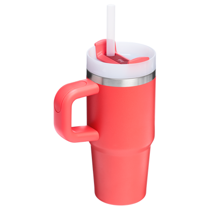 Double-Wall Vacuum The Quencher H2.O Flowstate Tumbler D068Z - Double-Wall Vacuum Insulated Travel Tumbler with Straw Detail