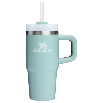 Double-Wall Vacuum The Quencher H2.O Flowstate Tumbler D068Z - Double-Wall Vacuum Insulated Travel Tumbler with Straw Detail