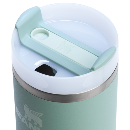 Splash-Resistant FlowState The Quencher H2.0 Flowstate Tumbler D214X - FlowState 3-Position Lid Insulated Travel Mug Detail