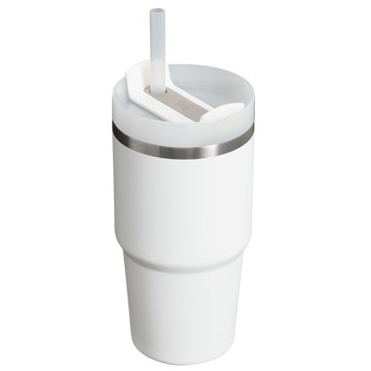 Double-Wall Vacuum The Quencher H2.0 Flowstate Tumbler D030T - Double-Wall Vacuum Insulated Travel Tumbler with Straw Detail