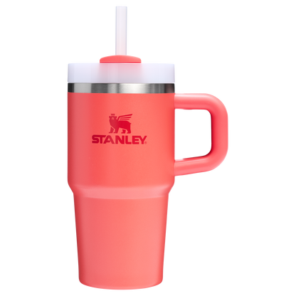 Splash-Resistant FlowState The Quencher H2.O Flowstate Tumbler | Stanley Create D274S - Double-Wall Vacuum Insulated Travel Tumbler with Straw Detail