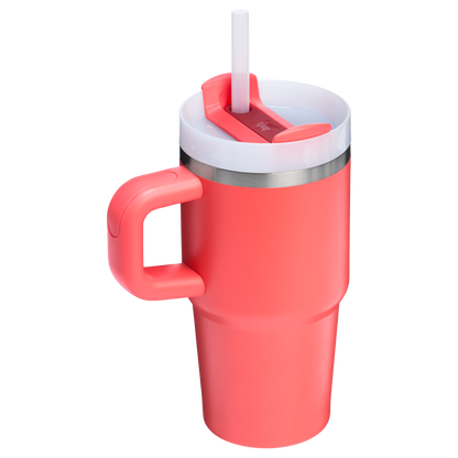 Car-Cup Friendly The Quencher H2.O Flowstate Tumbler D251V - Double-Wall Vacuum Insulated Travel Tumbler with Straw Detail